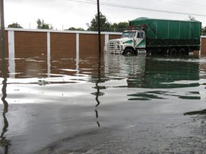 camión-inundado