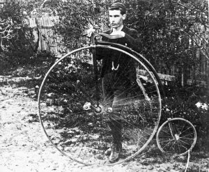 Penny Farthing and Rider