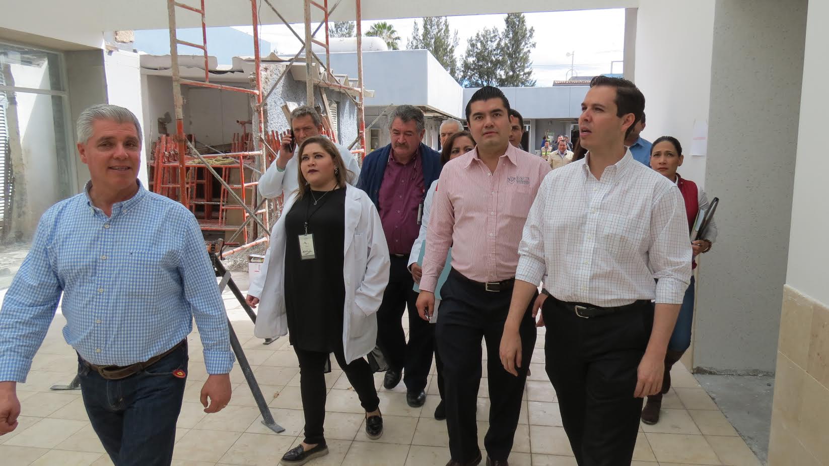Supervisa delegado del ISSSTE avance en obras de hospital de ... - Quadratín Michoacán