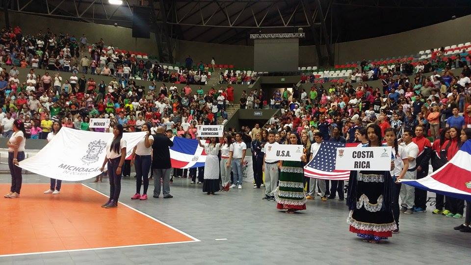Inauguran Campeonato Continental Norceca de Voleibol Femenil