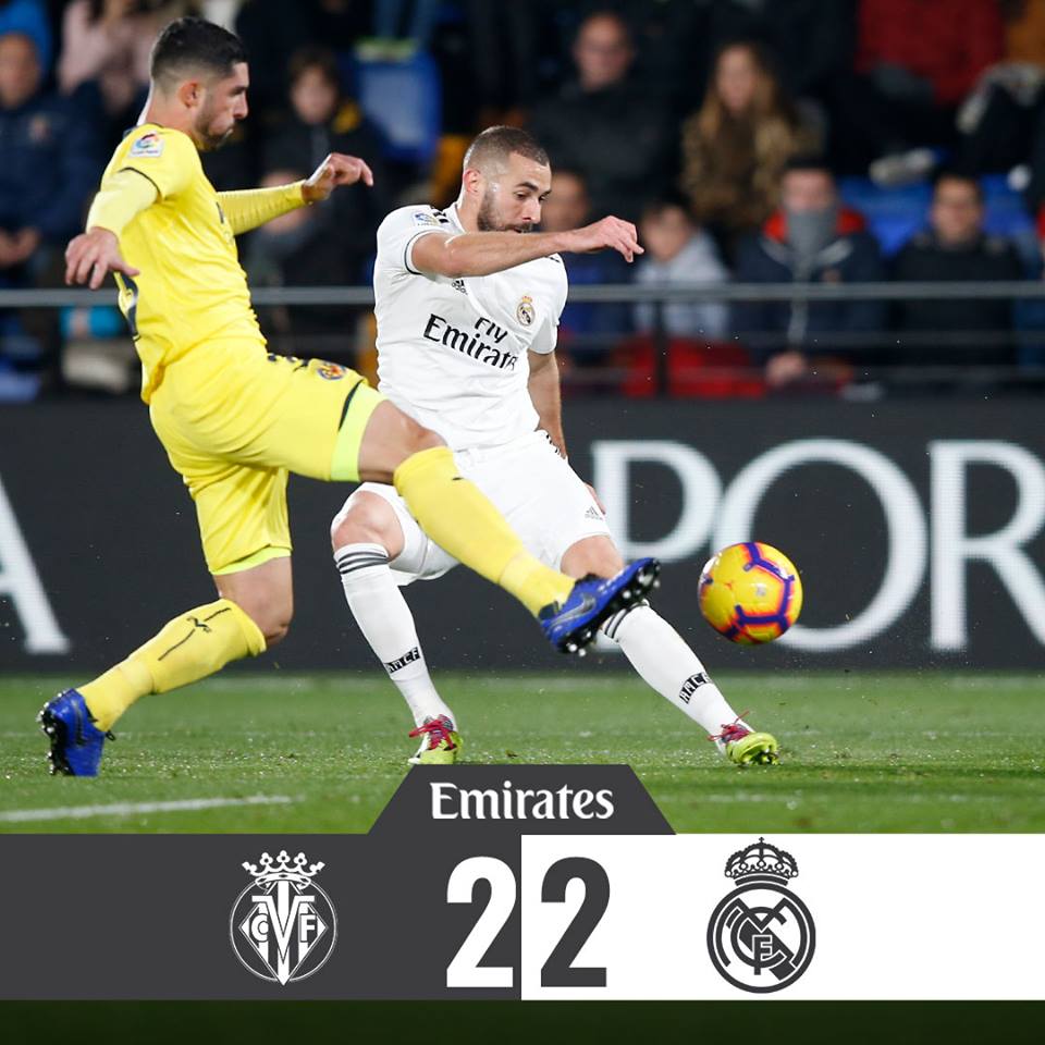 Rescata Villarreal el empate ante el Real Madrid - Quadratín Michoacán