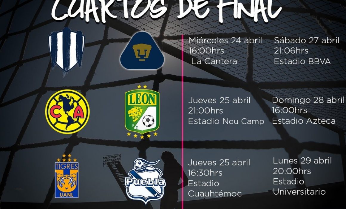 Confirman fechas y horarios de cuartos de final de la Liga Mx Femenil ...