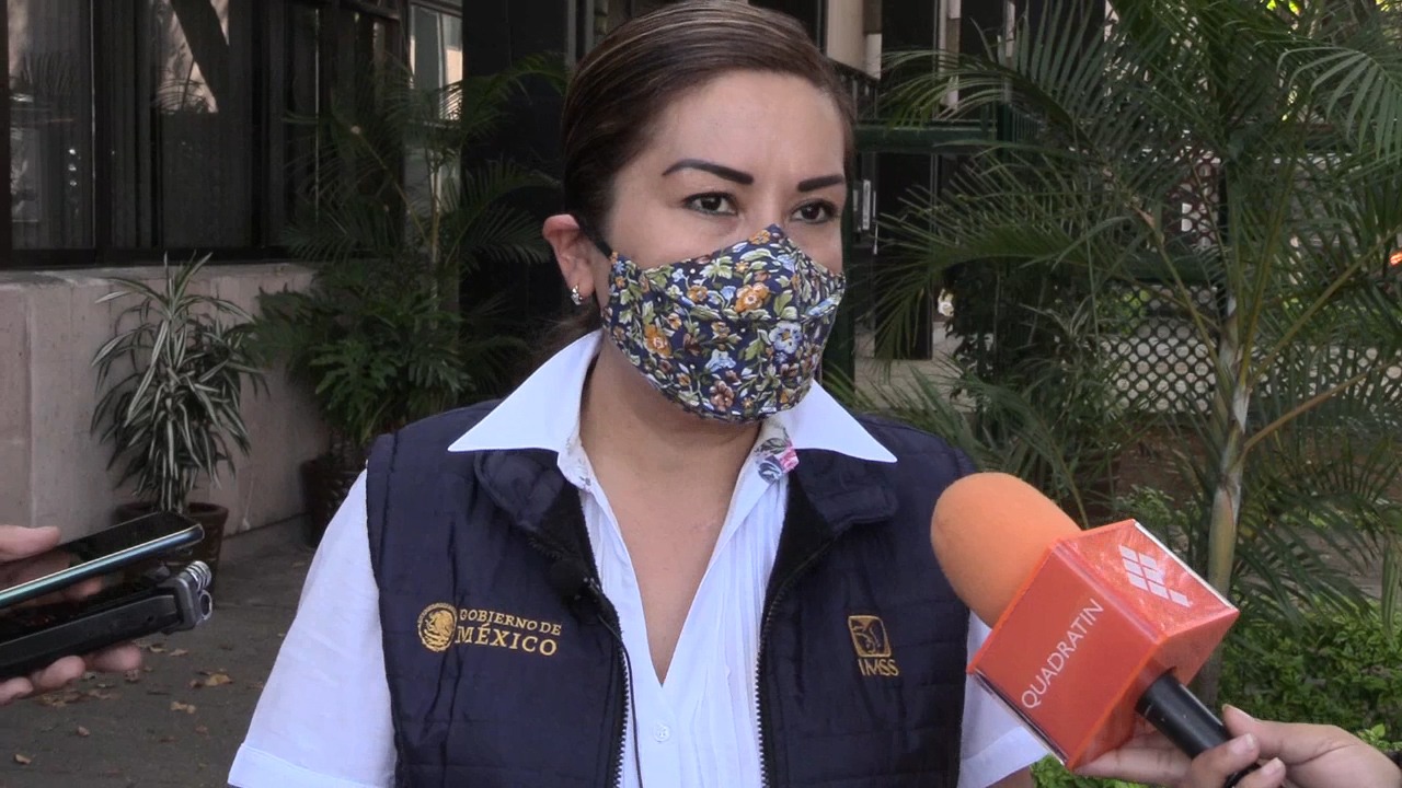 María Luisa Rodea Pimentel, delegada del IMSS