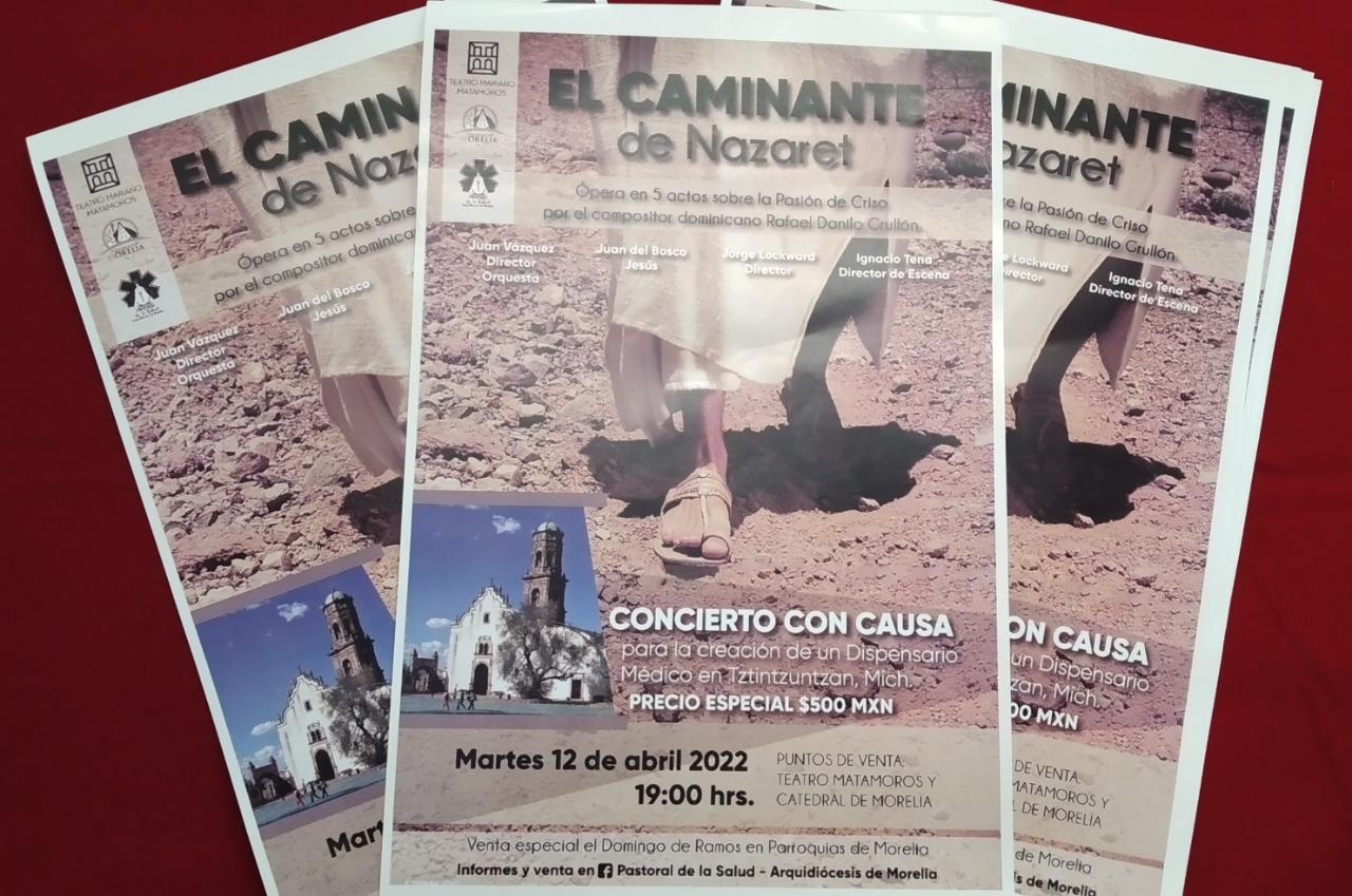 Invitan a El caminante de Nazaret, un concierto con causa en Morelia ...