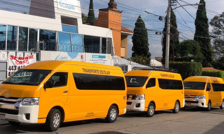 Buscan regularizar transporte escolar en Morelia