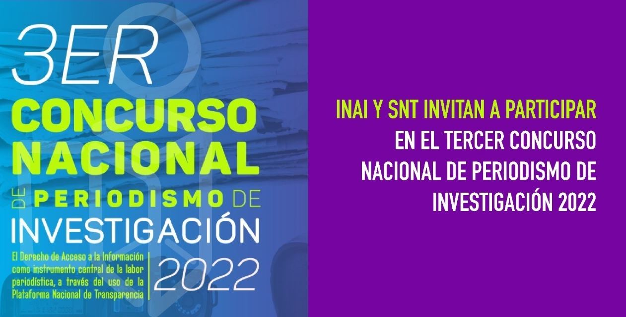 Participa el Inai en el tercer concurso de periodismo e investigación ...