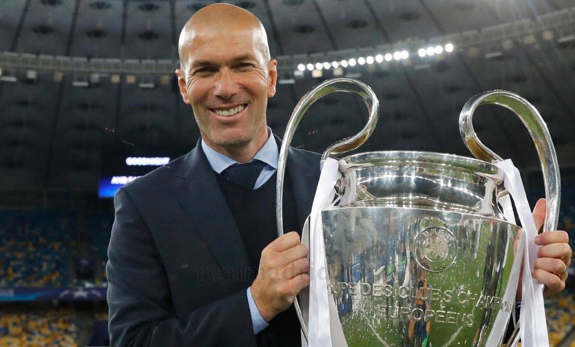 Candidato Zinedine Zidane para dirigir a Brasil