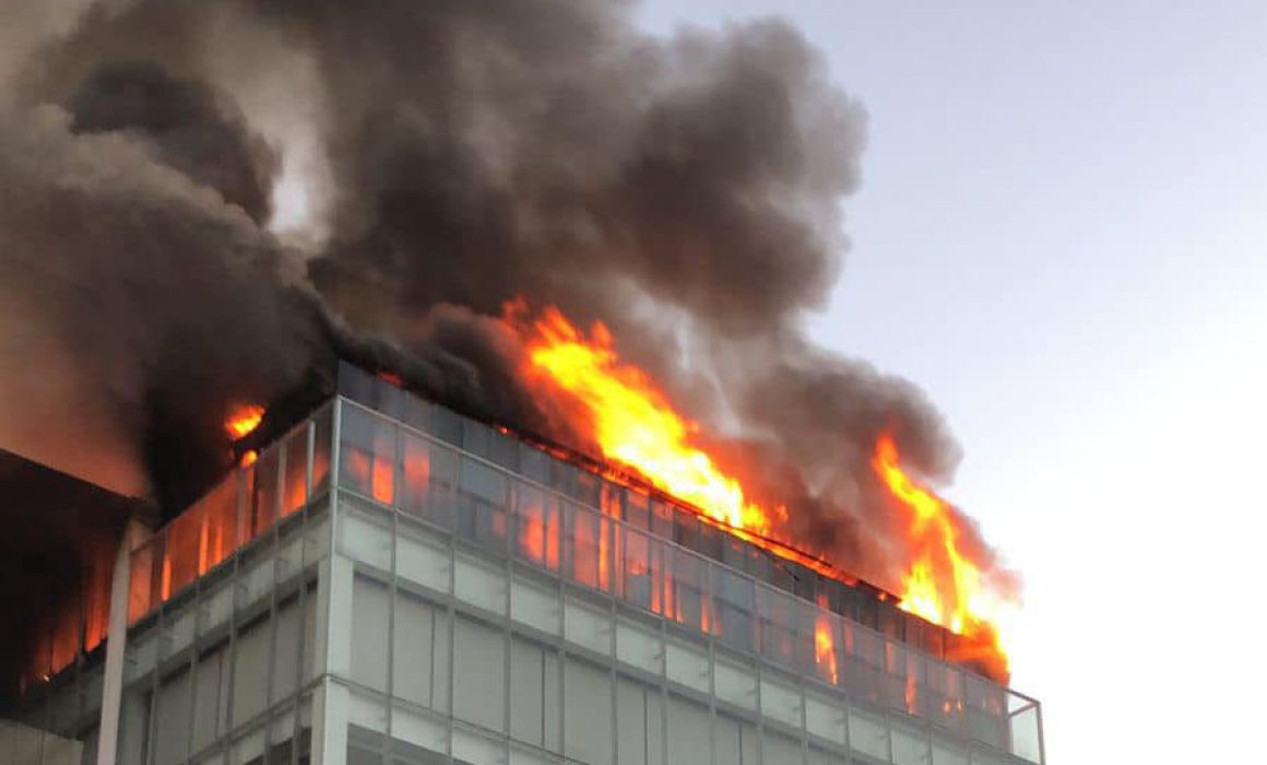 incendio, vertical