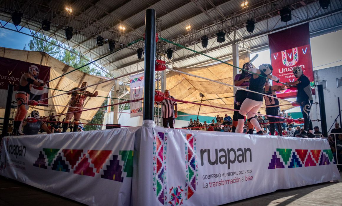 lucha libre, uruapan,