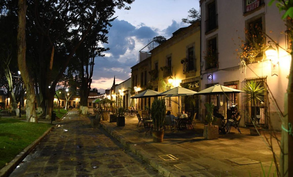 Morelia, noche,
