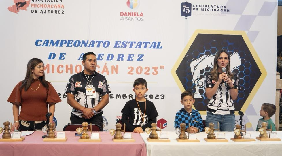 Con éxito realizaron el Torneo Estatal de Ajedrez - Quadratín Michoacán