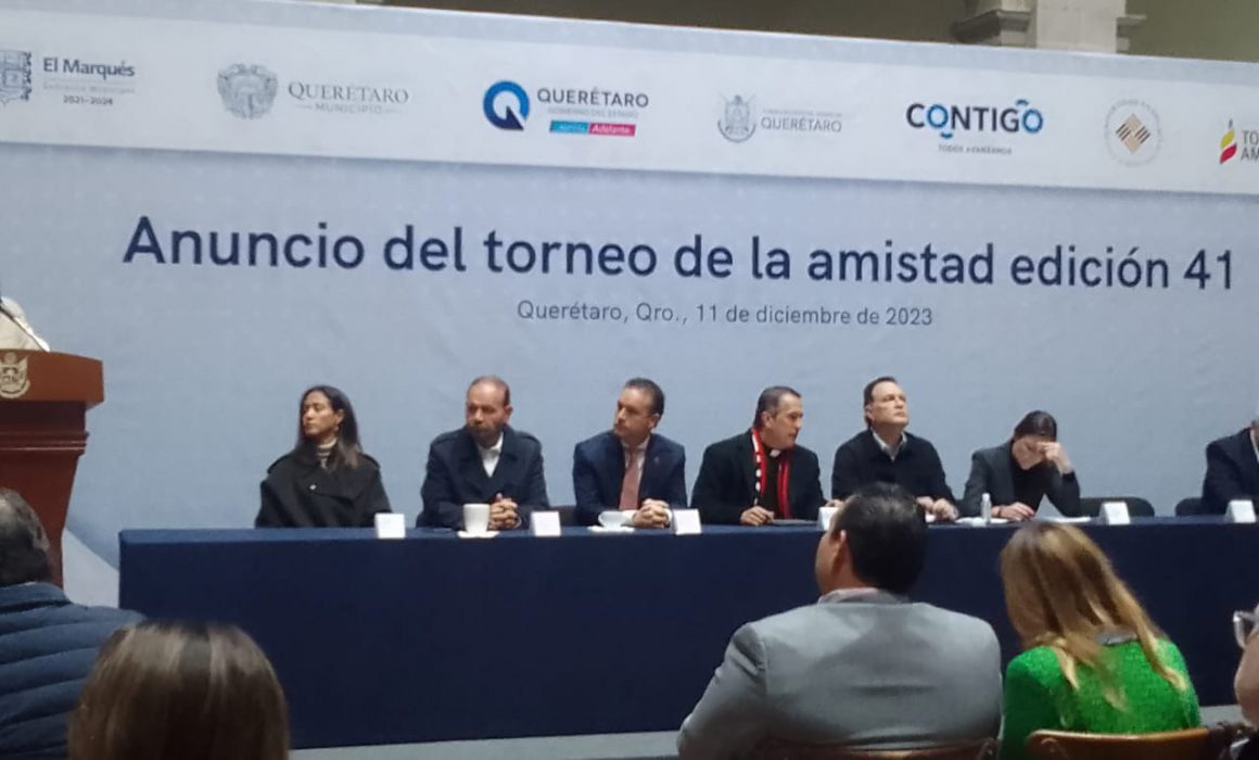 Querétaro, sede del torneo de la amistad en 2024