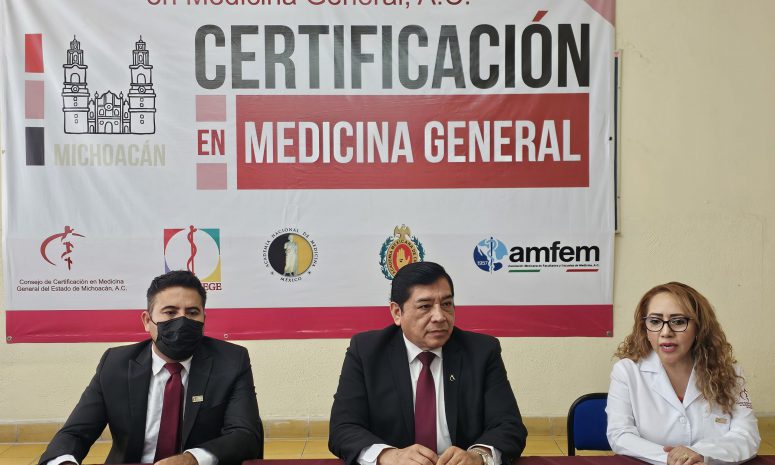 Urge en Michoacán obligatoriedad de Certificación en Medicina General