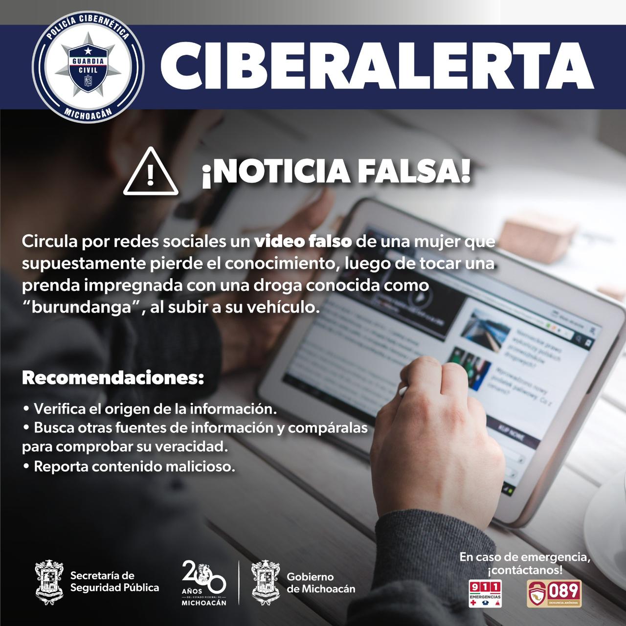 Alerta SSP de nota falsa por robo vehicular al tocar una prenda con ...