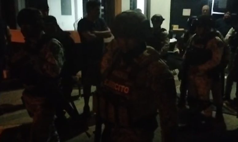 Inició GN revista de licencia de portación de armas a manifestantes