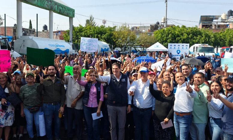 Abastecerán pipas con agua a más de 10 mil familias morelianas