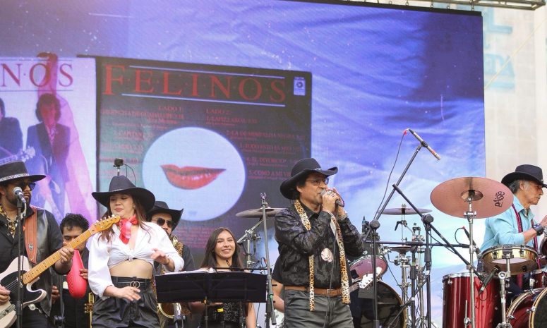 Abren Los Felinos el concierto del 484 aniversario de Morelia