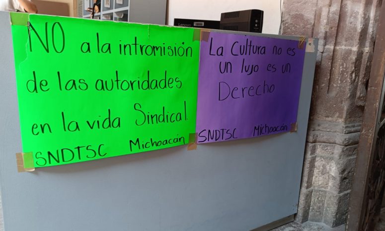 Pide SNDTSC al INAH cumplir demandas en Museo Regional Michoacano