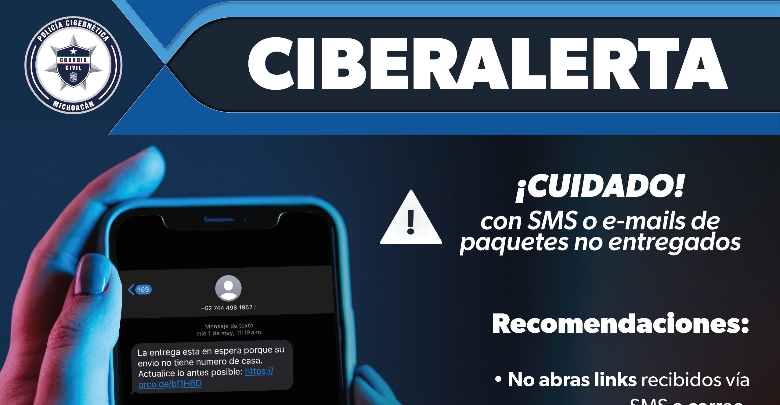 Lanza SSP ciberalerta por fraudes de supuestos paquetes no entregados ...