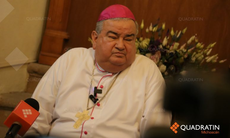 Urge Arzobispo de Morelia coordinación para frenar violencia