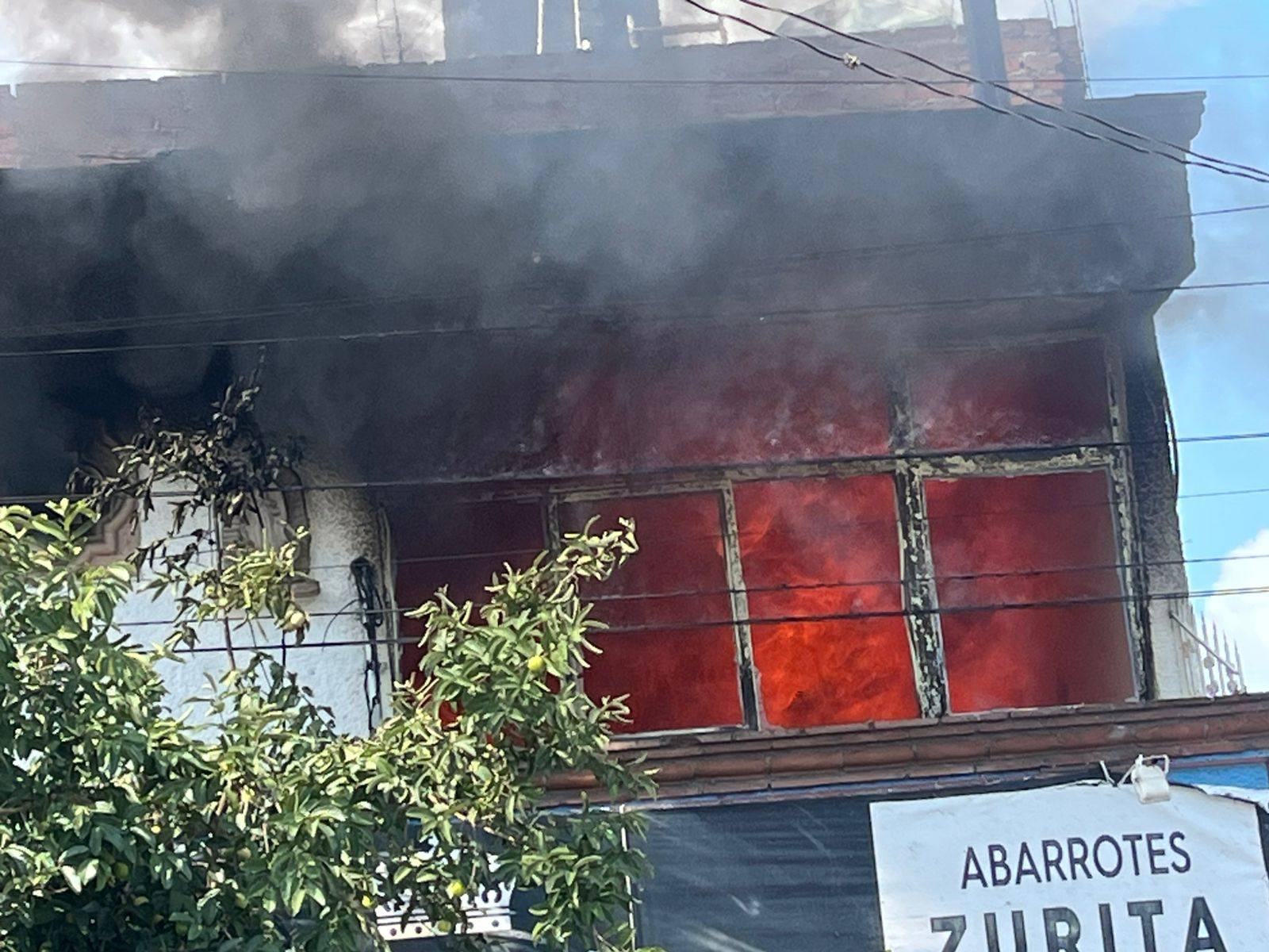 Morelia: se incendia vivienda en la colonia Obrera - Quadratín Michoacán