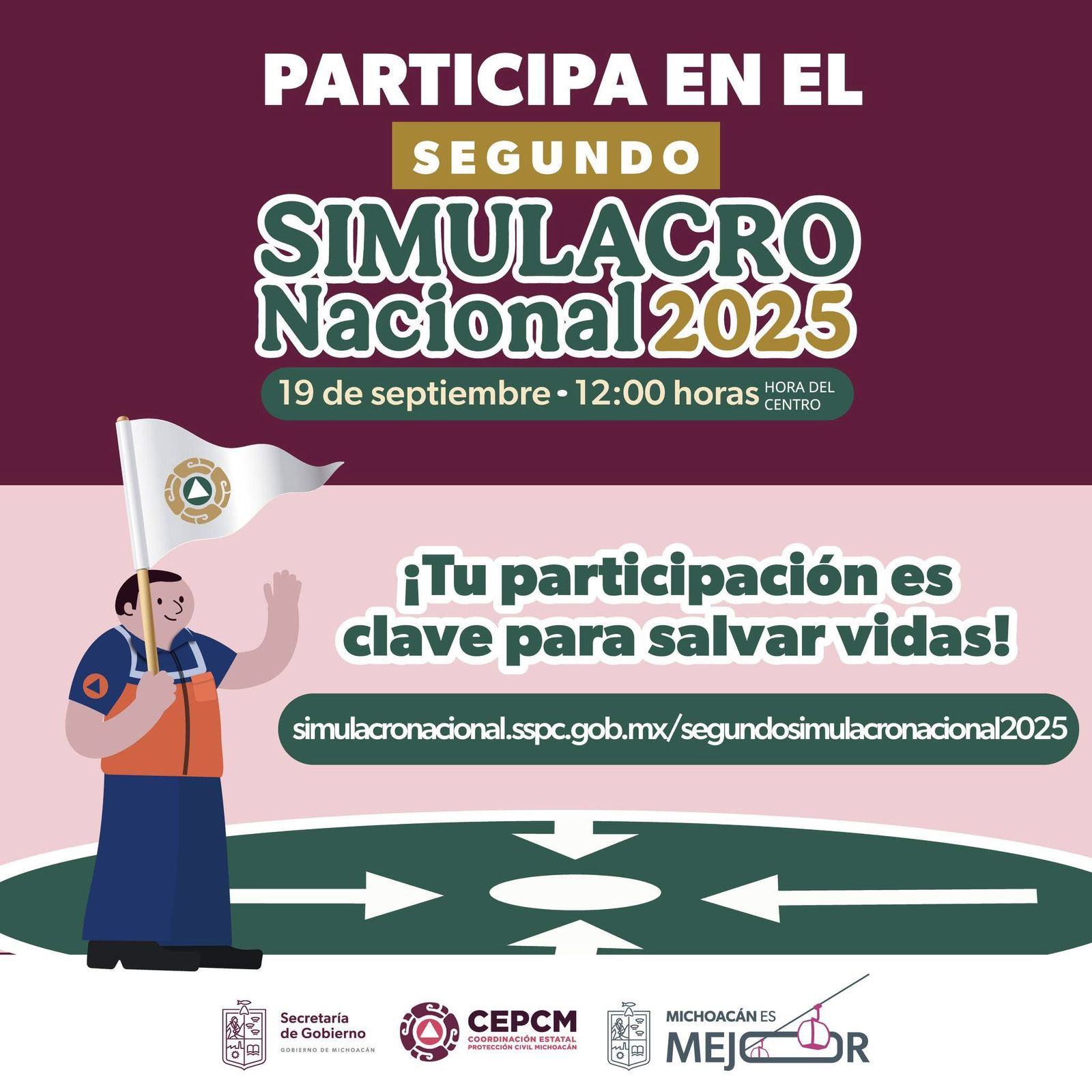 Todo listo para el Segundo Simulacro Nacional el 19 de septiembre ...