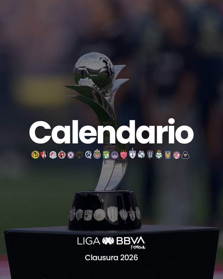Listo el calendario del Clausura 2026 de la Liga Mx Femenil - Quadratín ...