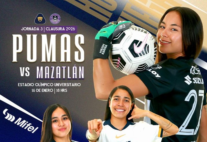 Recibe Pumas a Mazatlán en la Liga Mx Femenil - Quadratín Michoacán
