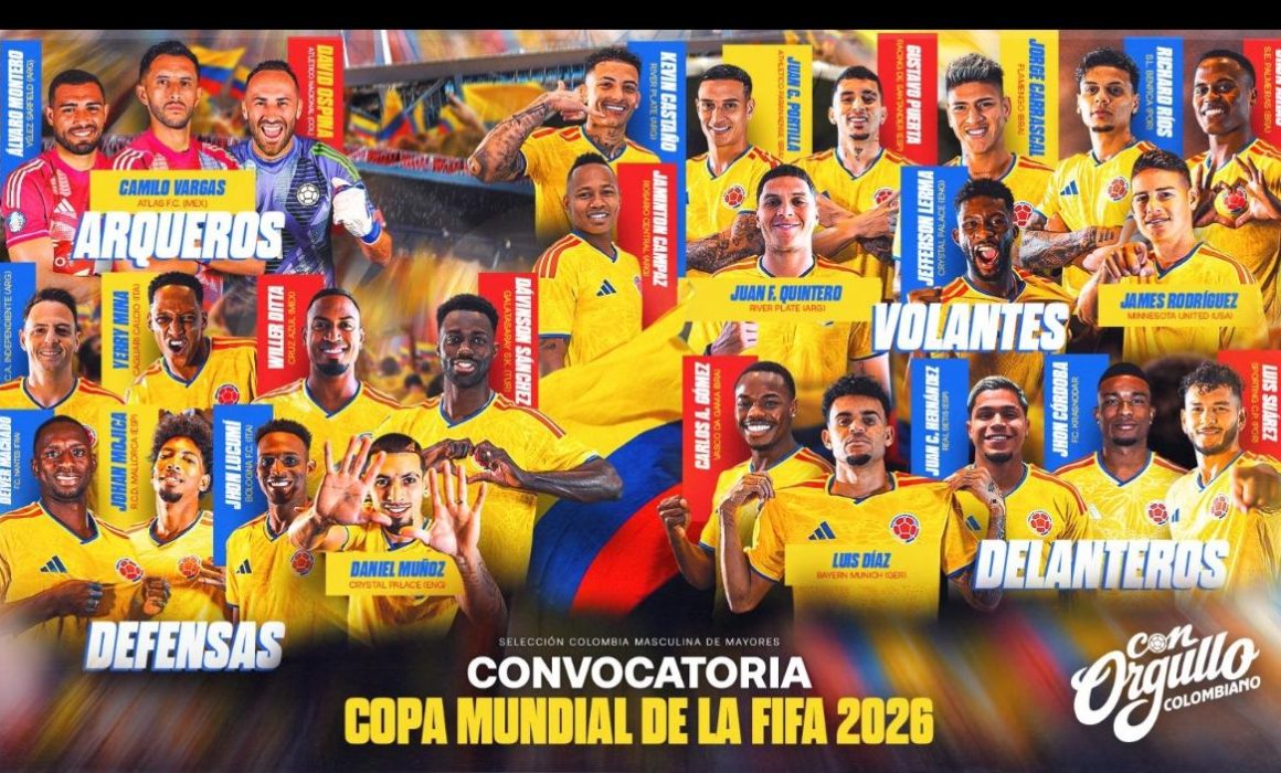 Lista de Colombia para el Mundial - Quadratín Michoacán