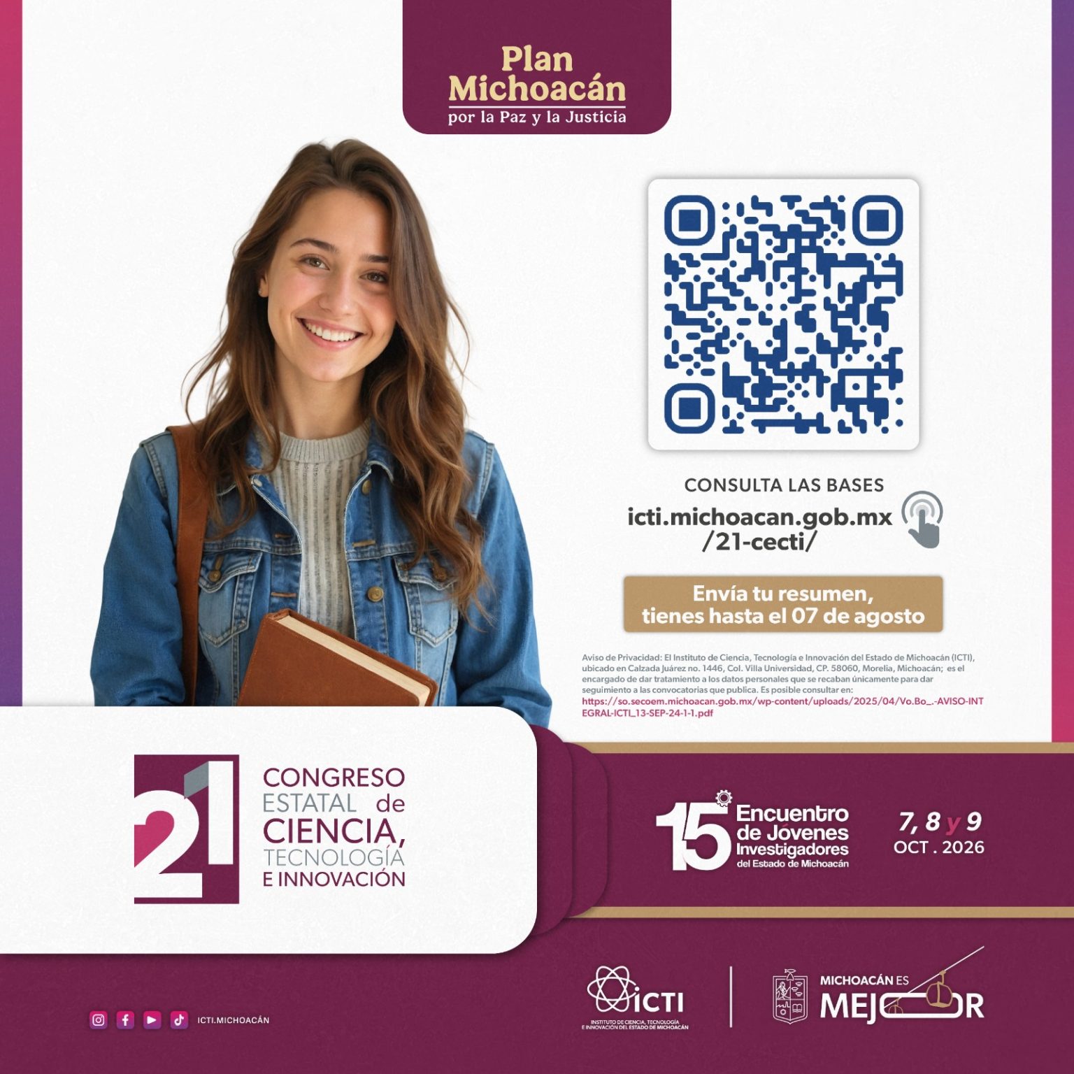 Abre ICTI registro para el Congreso Estatal de Ciencia y Tecnología ...
