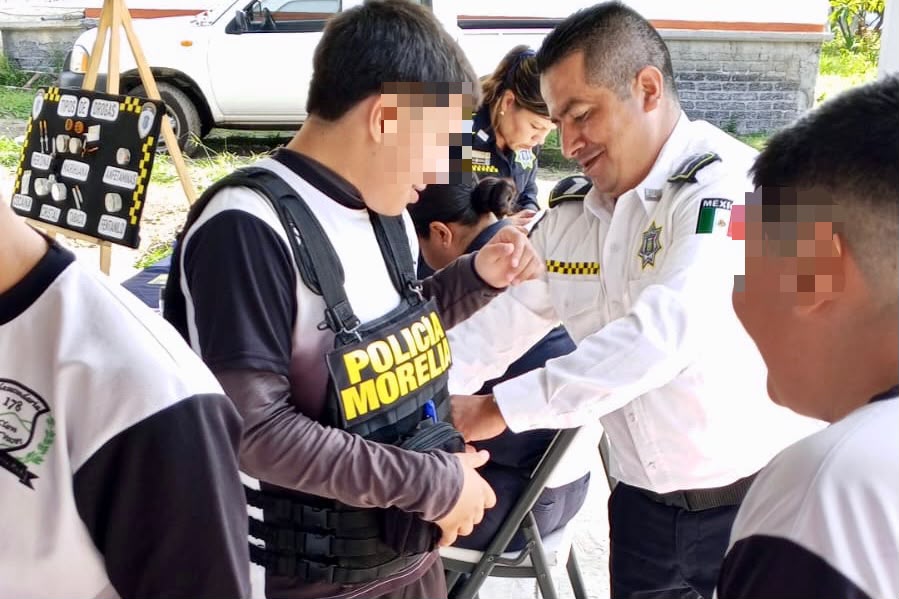 Acerca Policía Morelia prevención y servicios integrales a estudiantes - Quadratín