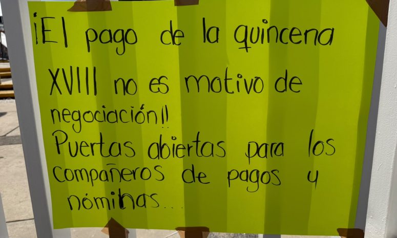 Toma de SEE no afecta pago de nómina: CNTE