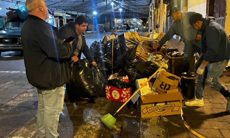 Dejó Noche Mexicana 70 toneladas de basura del centro de Morelia