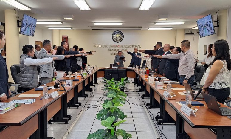 Instala INE Consejo Local 2027 en Michoacán; ofrece legalidad