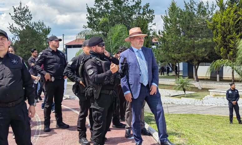 Supervisa Ramírez Bedolla nuevo grupo de élite de seguridad de Michoacán