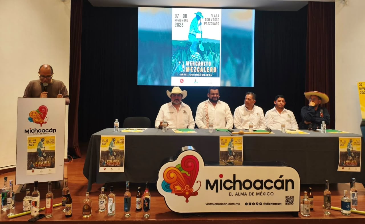 Regresa el Mercadito Mezcalero a Pátzcuaro