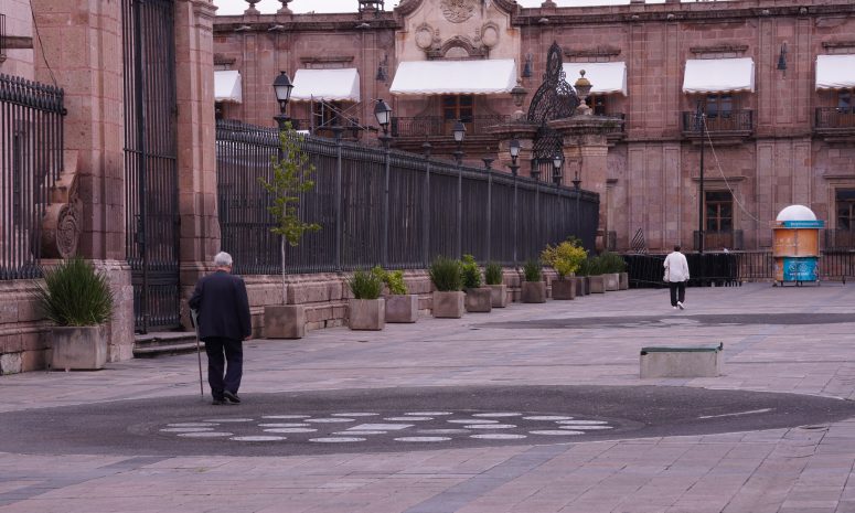 Sin fecha para retirar operativo y vallas del centro de Morelia