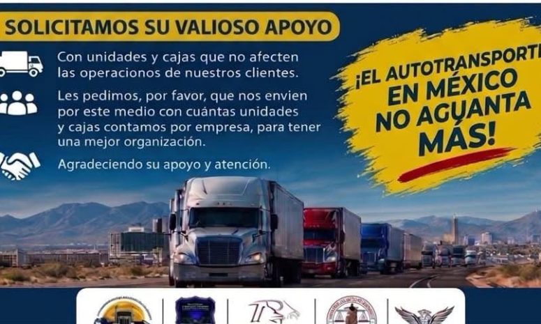 Este lunes, marcha de transportistas de carga en Morelia