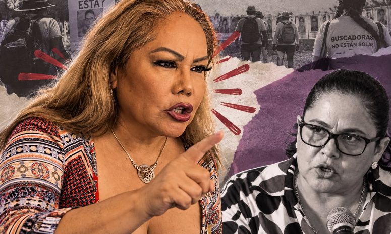 Arremete madre buscadora contra diputada por negar crisis humanitaria