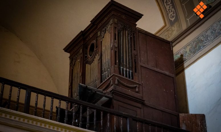 Alberga Museo de la Estampa de Cuitzeo un órgano tubular del Siglo 16