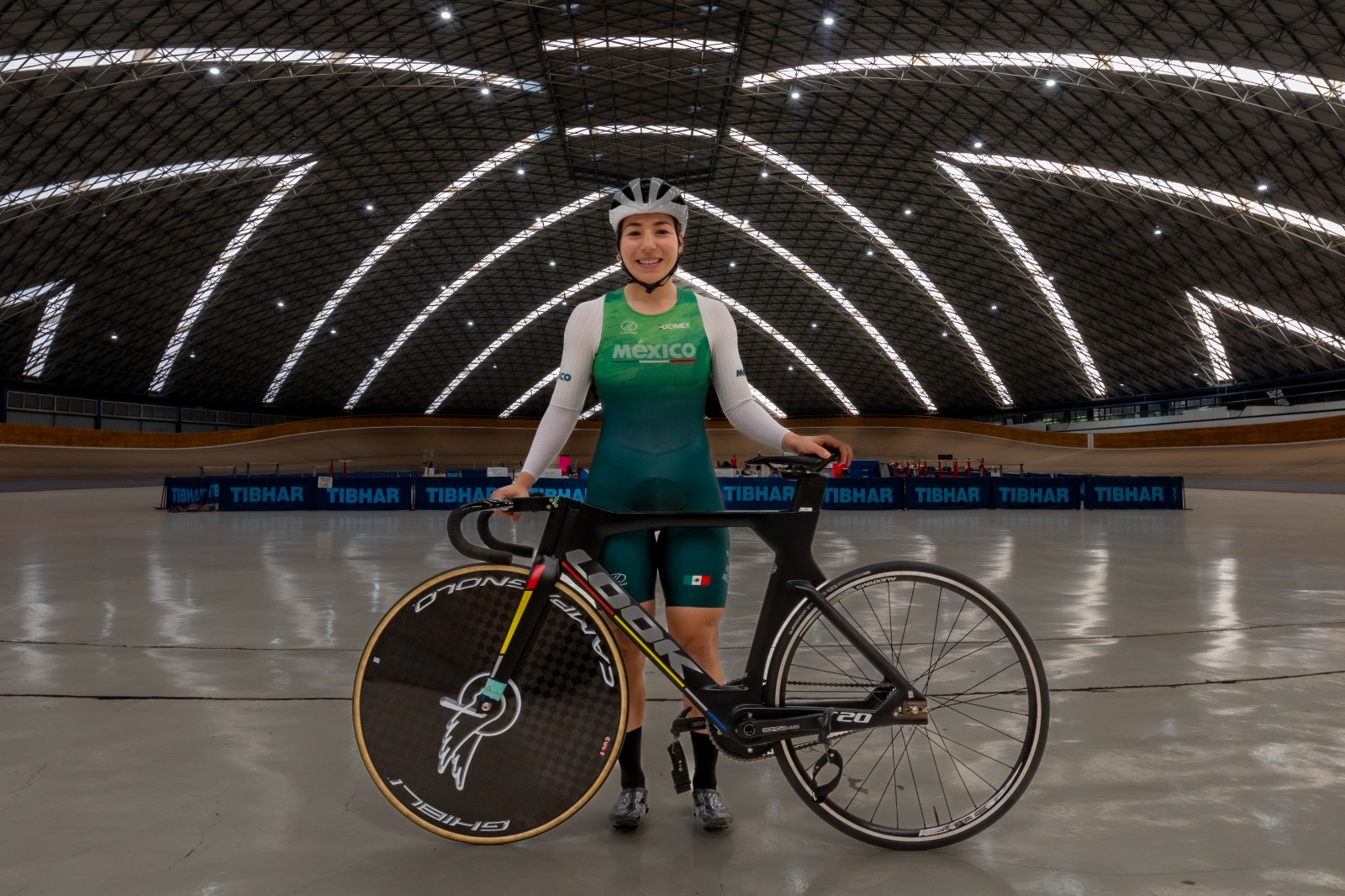 Yareli Acevedo lidera equipo mexicano en Mundial de Ciclismo de Pista - Quadratín